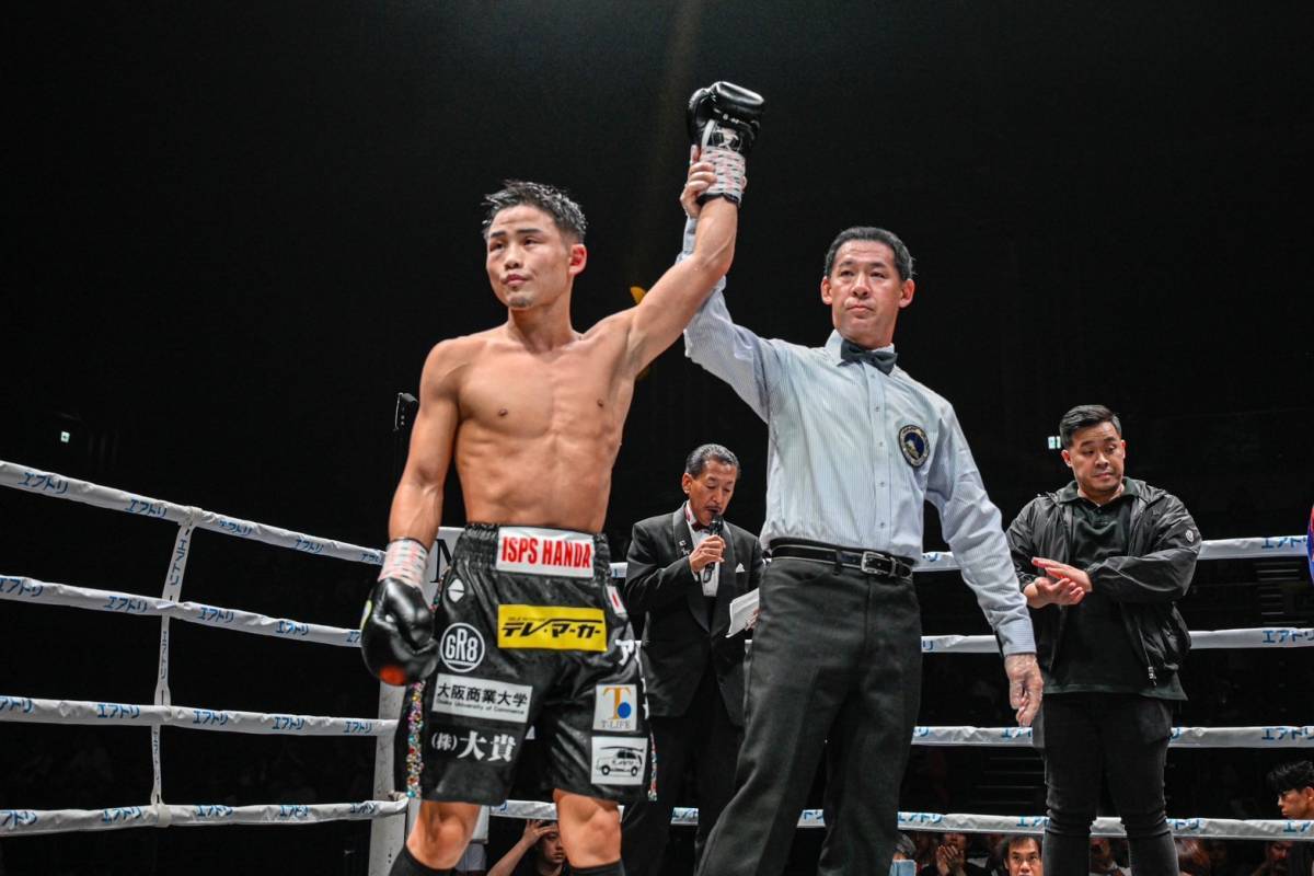 京口紘人選手 リベンジ勝利！！ | テレ・マーカーグループ株式会社